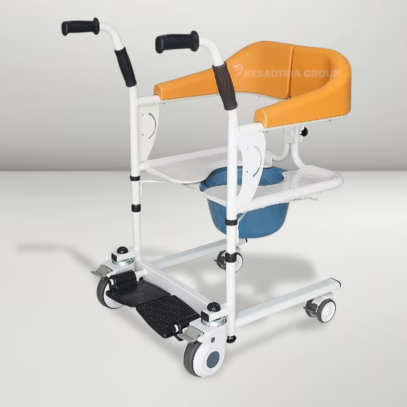 Kursi Roda Transfer Commode OneMed ALK 902